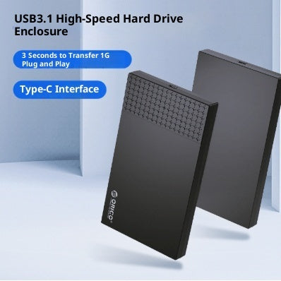 25-inch Type-C Mobile Hard Disk Box USB31