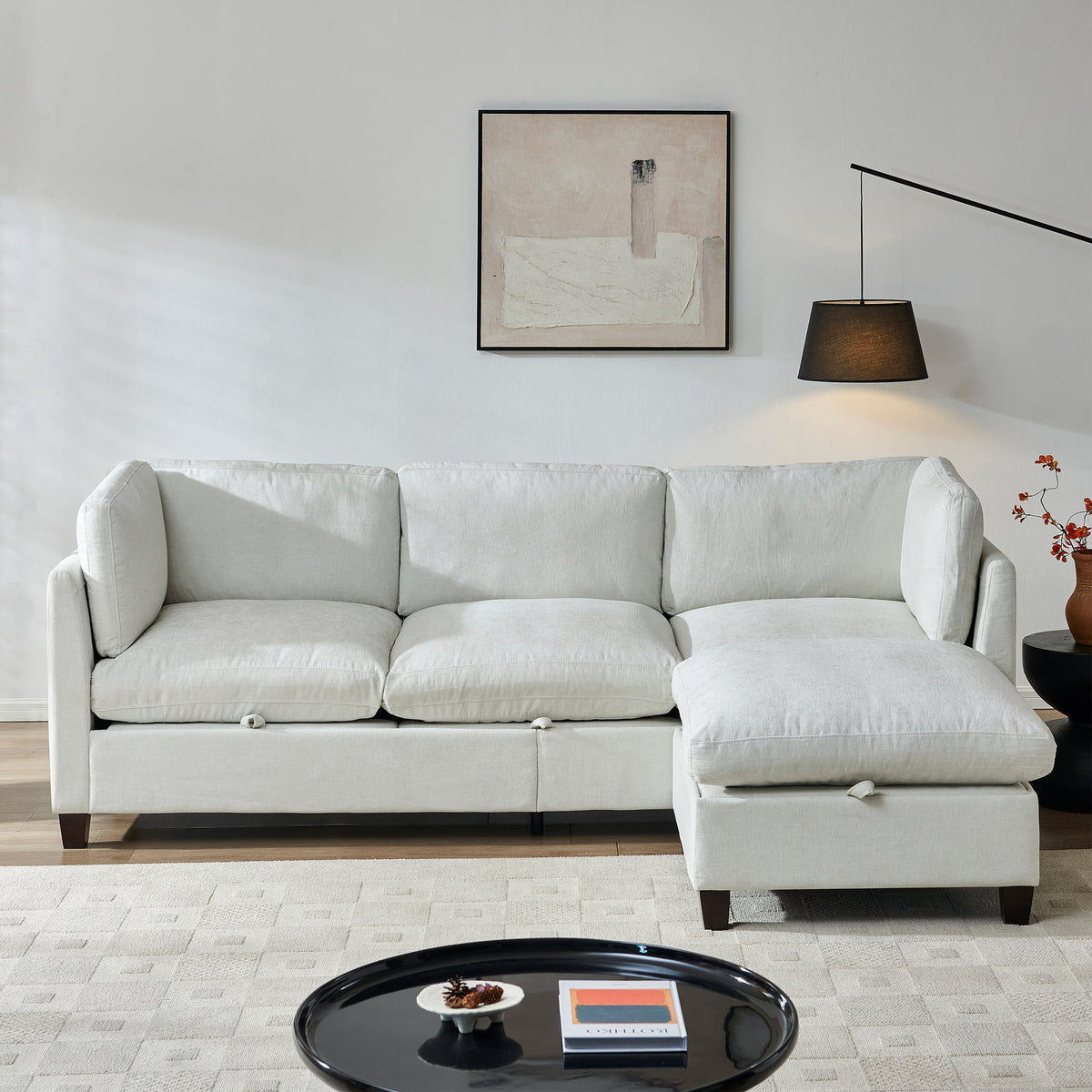 96.5" Sectional Couch for Living Room