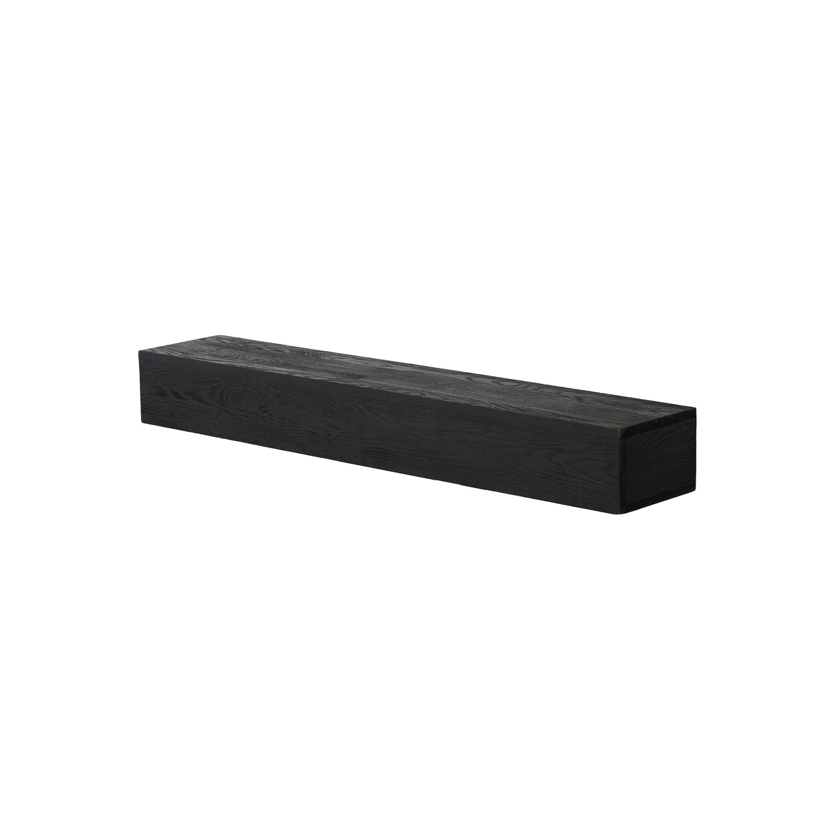 48" Embossed Fireplace Mantel - Western Red Cedar