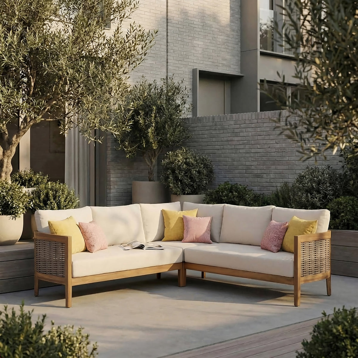 5-Seater Outdoor Patio Sofa Set