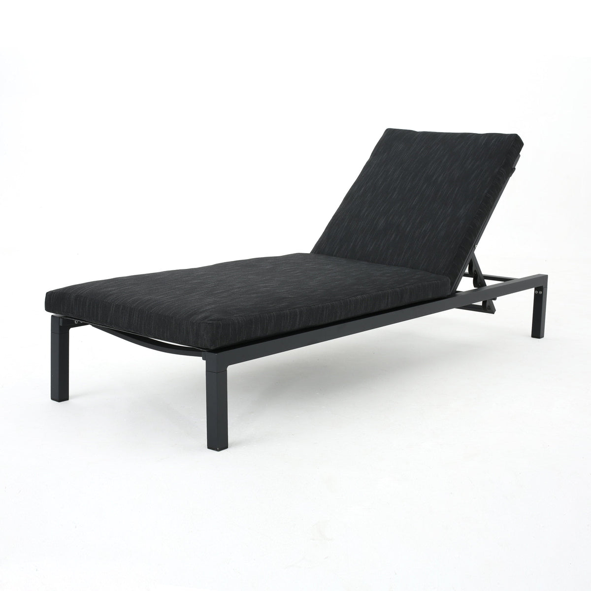 Navan Chaise Lounge - Dark Gray