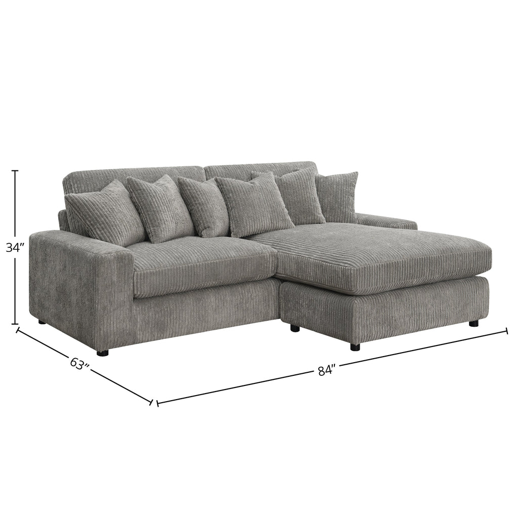 Tavia L-Shaped Sectional Sofa