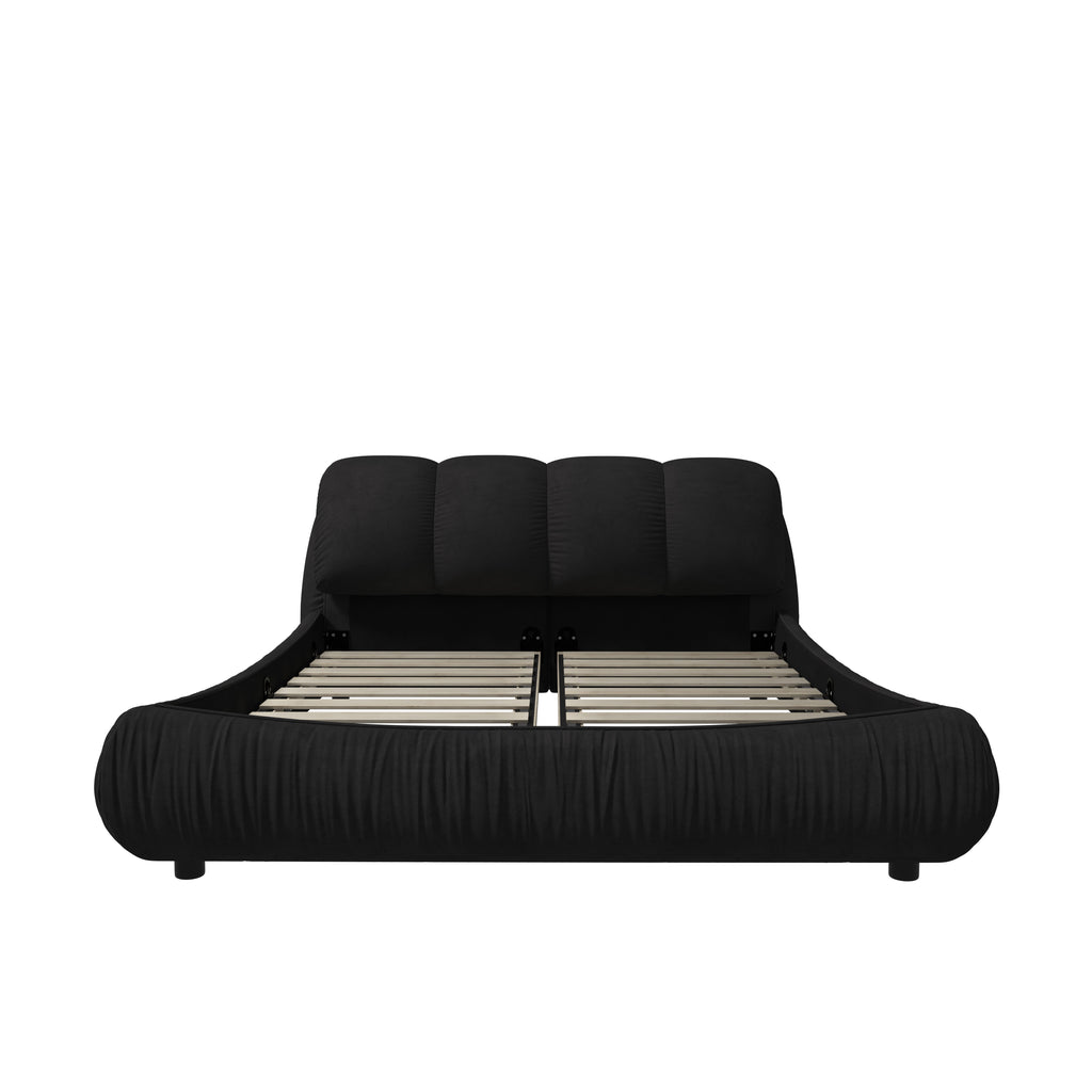 King Size Luxury Upholstered Platform Bed