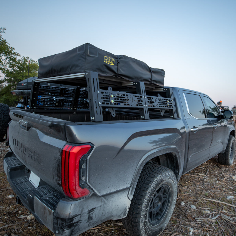 Cali Raised LED Cali Raised 2022+ Toyota Tundra Overland Bed Rack -Mid Height Rack CR3936