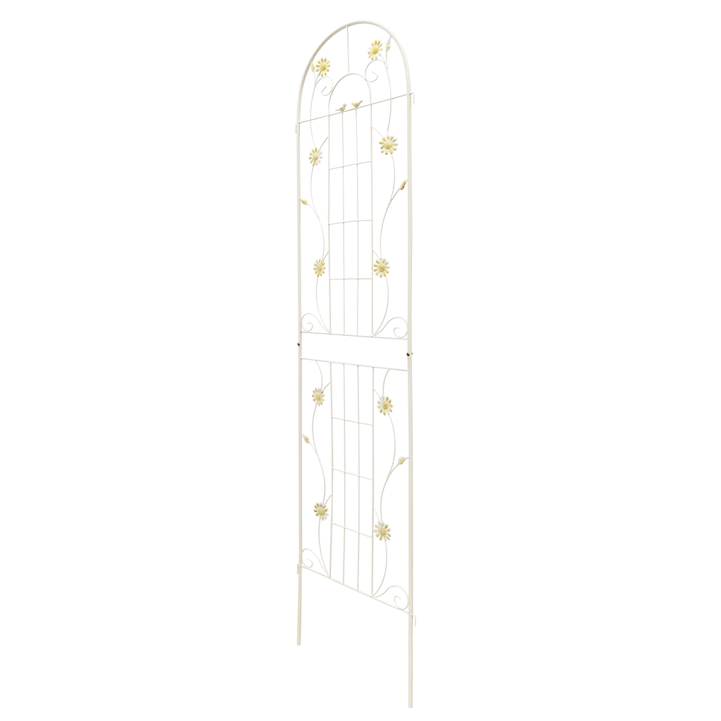 2 Pack Metal Garden Trellis for Climbing Plants
