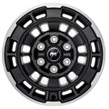 Ford Racing Bronco 17x8.5in Single Wheel - Machined Face M-1007-P1785MBM