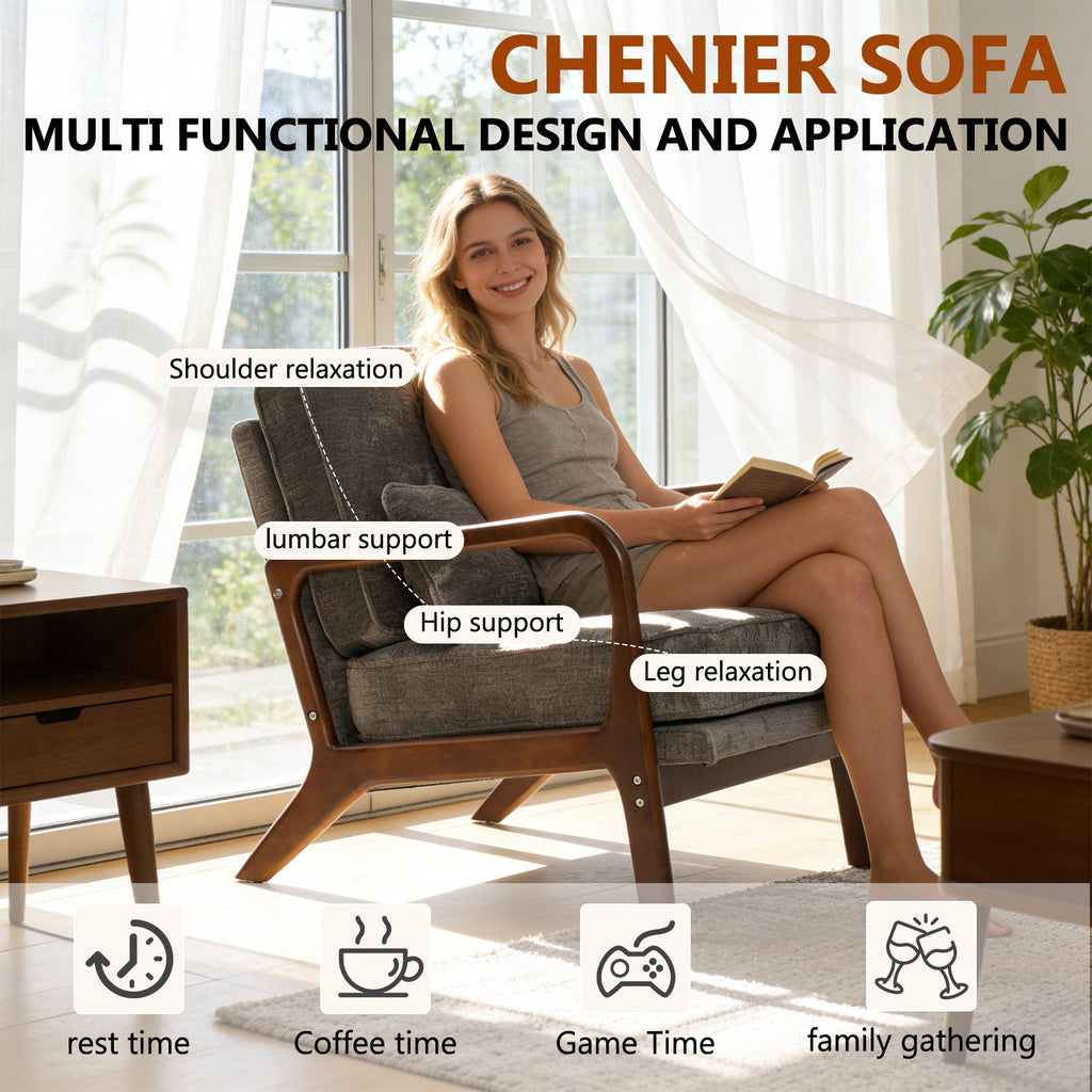 Mid-Century Modern Lounge Chair