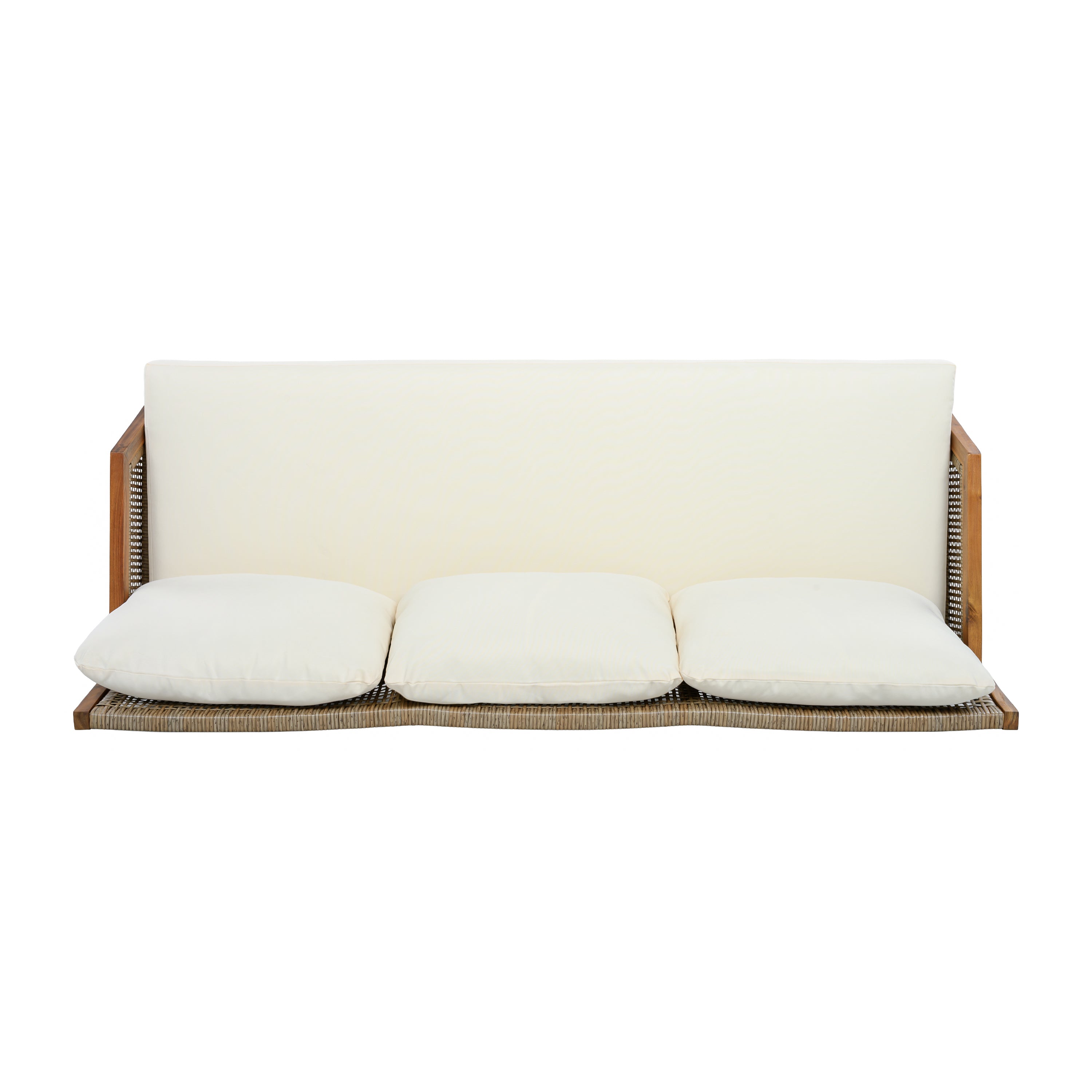 3 Piece Acacia Wood Patio Furniture Set
