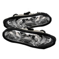 Spyder Chevy Camaro 98-02 Projector Headlights LED Halo LED Chrm - Low H1 PRO-YD-CCAM98-HL-C 5009241