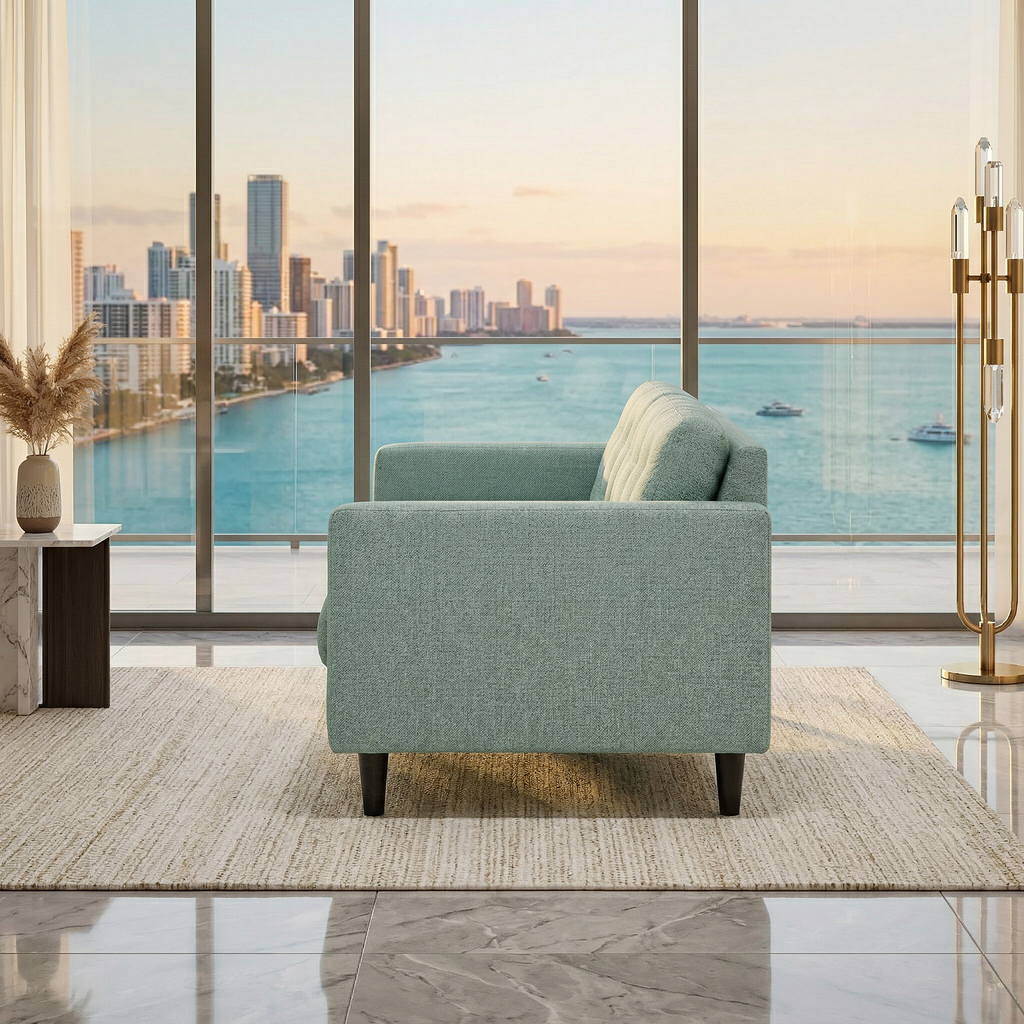 Talmadge Sofa – Made in USA, Custom Fabric Options