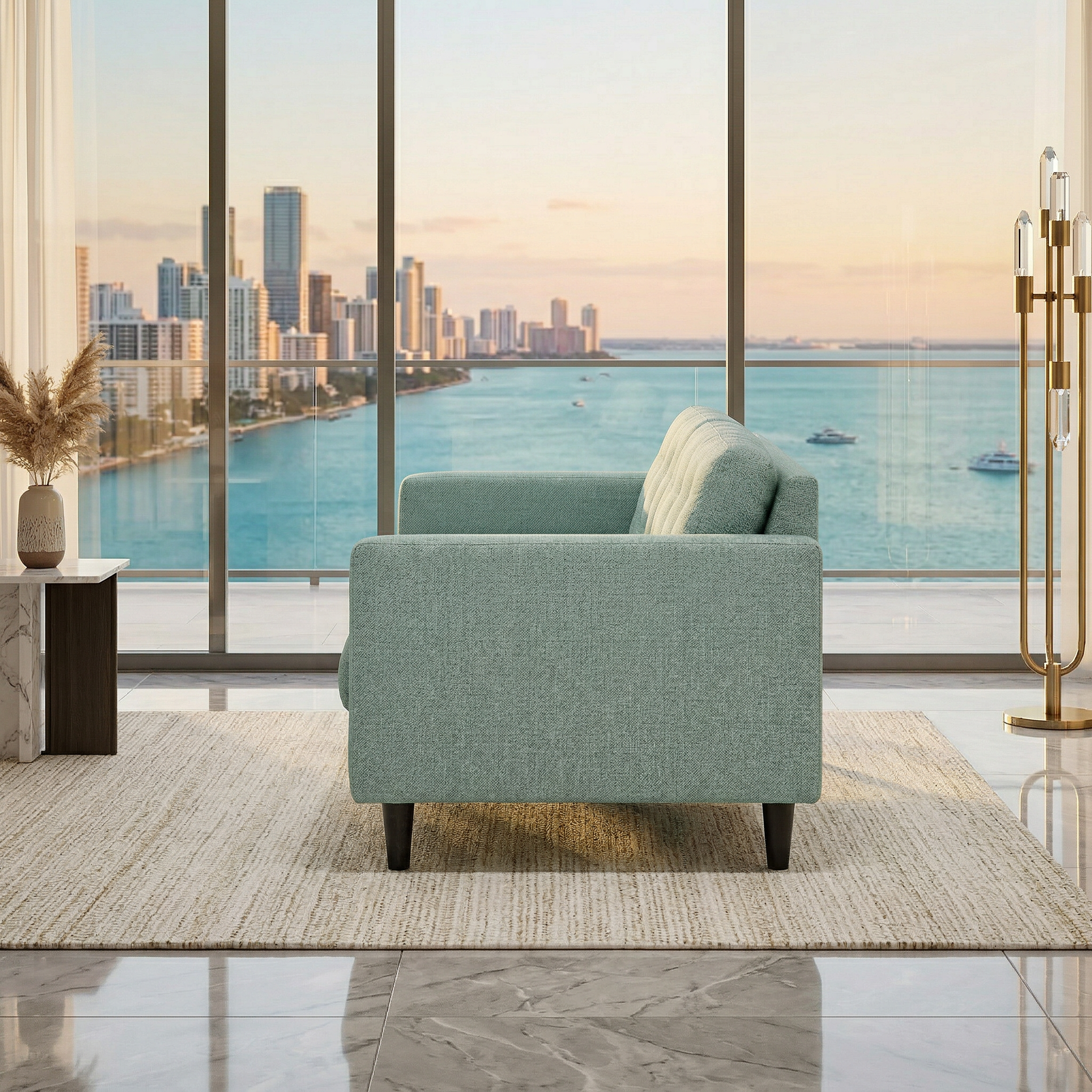 Talmadge Sofa – Made in USA, Custom Fabric Options