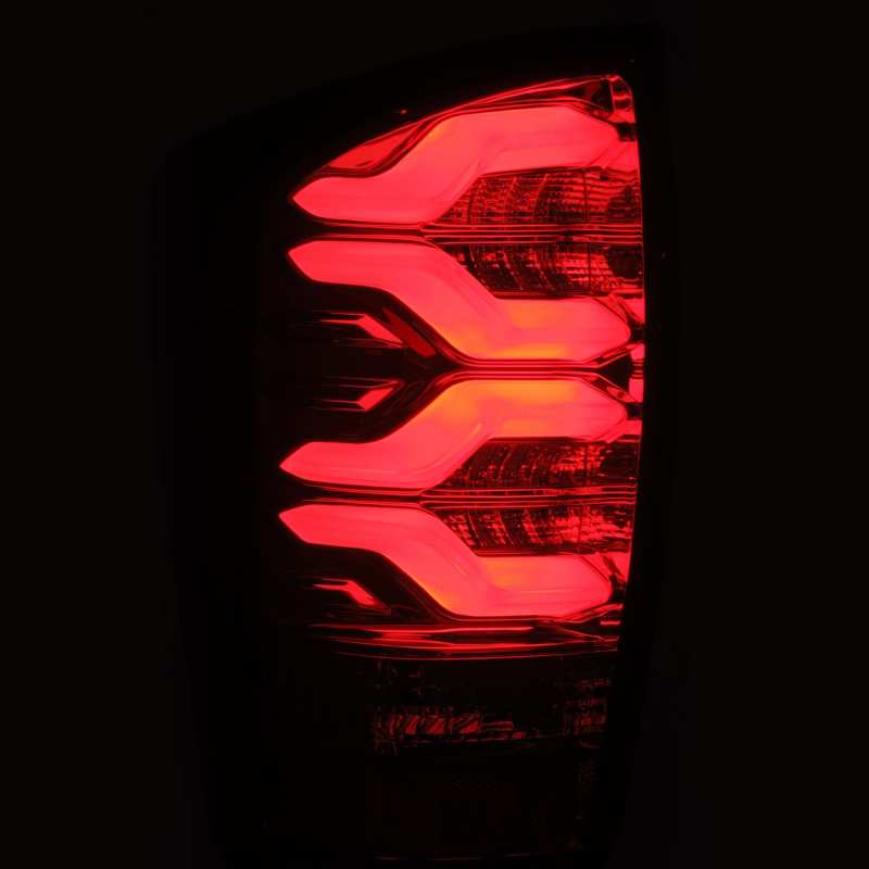 AlphaRex 16-20 Toyota Tacoma PRO-Series LED Tail Lights Red Smoke 680020 *Discontinued