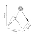 Stainless Steel Kitchen Punch Free Wire Ball Drain Rack With Magnetic Sponge