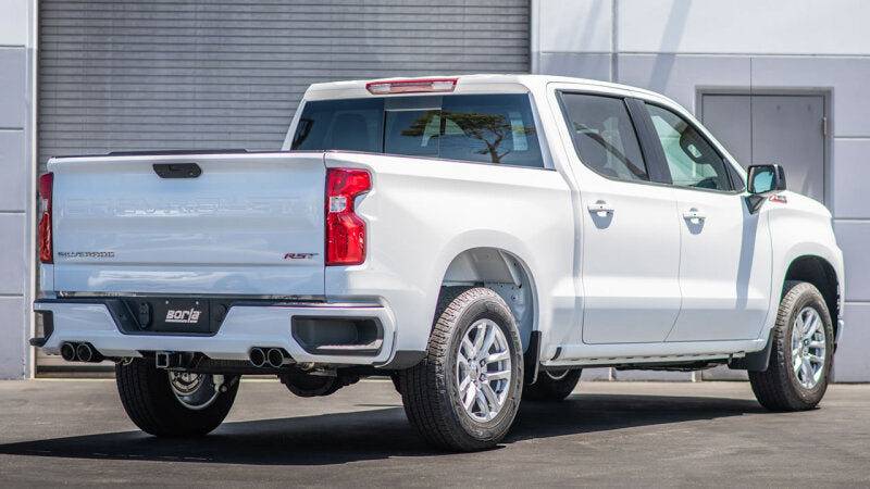 Borla 2024 Chevy Silverado 1500 6.2L V8 Touring Catback Exhaust w/ Simulator - Black Chrome 140991BC