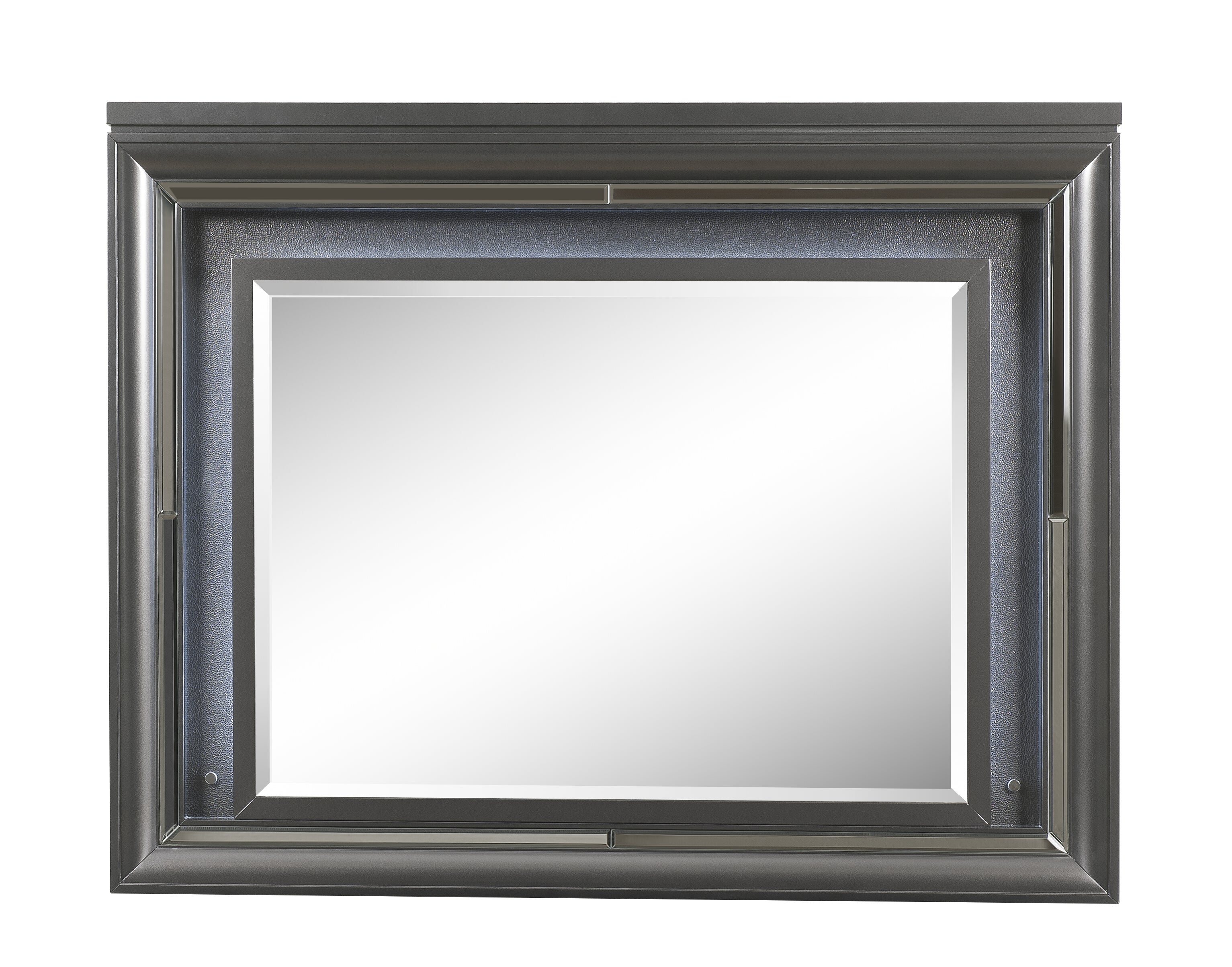 Sawyer Metallic Vanity & Dresser Mirror