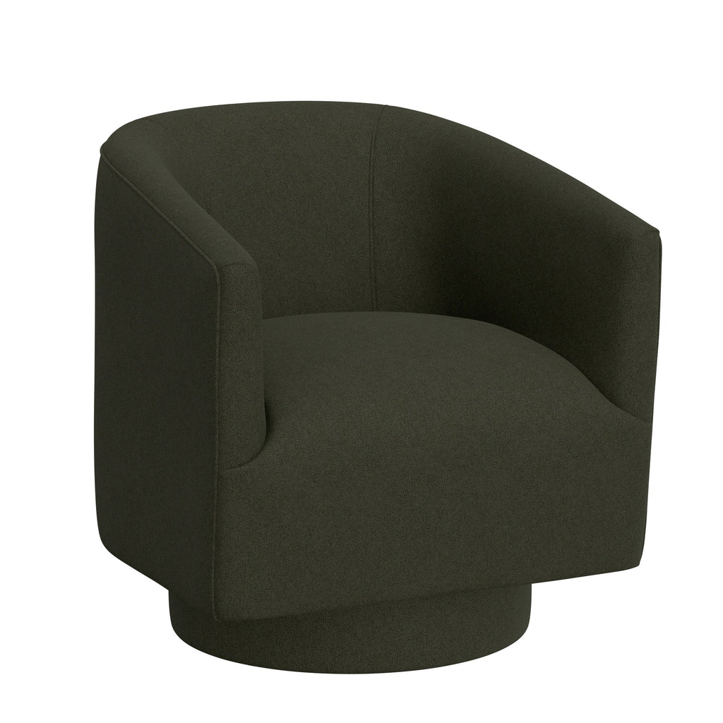 Green Swivel Accent Chair