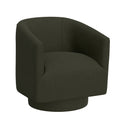 Green Swivel Accent Chair