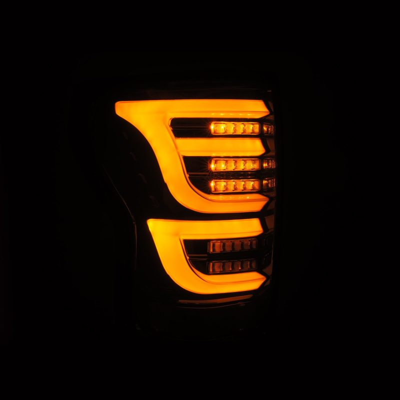 AlphaRex 07-13 Toyota Tundra LUXX-Series LED Tail Lights Alpha-Black 670040 *Discontinued