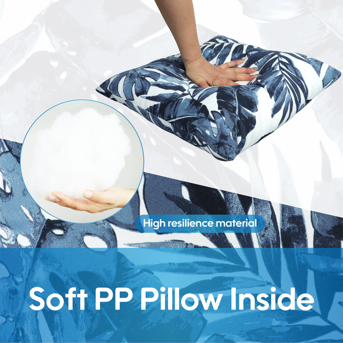 2 Pack Outdoor Throw Pillows
