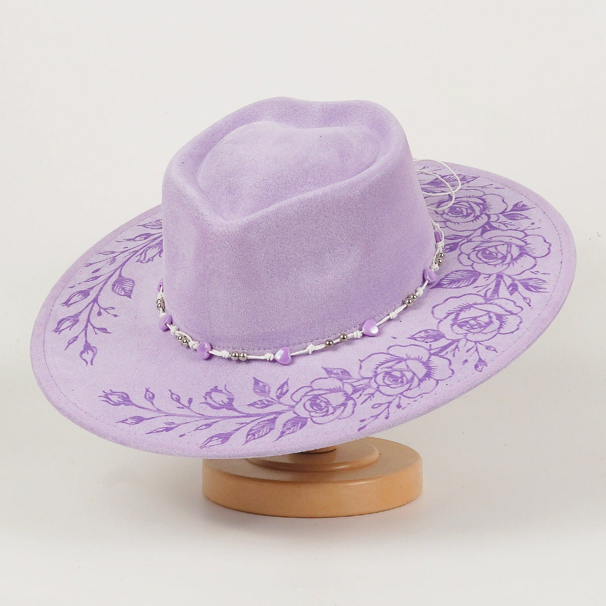 Western Cowboy Hat Fashion Embossed Laser-Engraved Top Hat