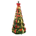 7.5Ft Prelit Pop Up Christmas Tree Decoration