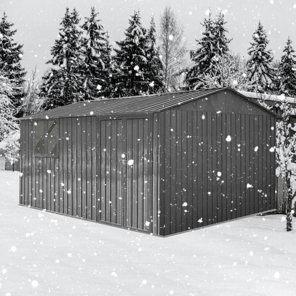 12x10 Ft Metal Garden Sheds