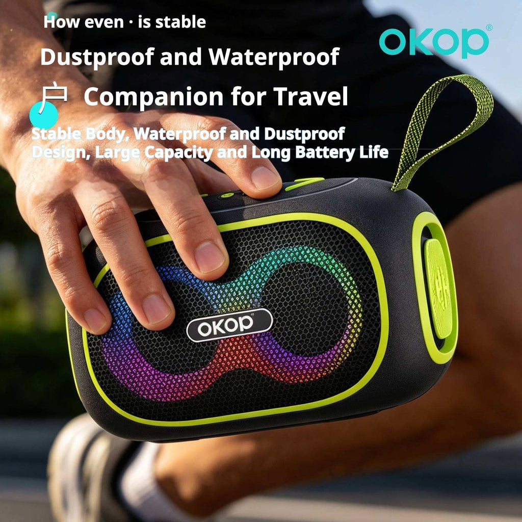 KP-854 Best-selling Wireless Bluetooth Speaker Portable Handle RGB Lighting New Model Long Battery Life In Stock