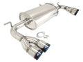Megan Racing Axle-Back Exhaust for 2010-2012 Genesis Coupe 4/6 Cyl 2.5" Inlet Quad 3"