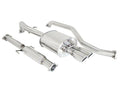 Megan Racing Cat Back Exhaust System for 2005-2009 Kia Spectra 4DR - Dual Stainless Tips MR-CBS-KS05-OE