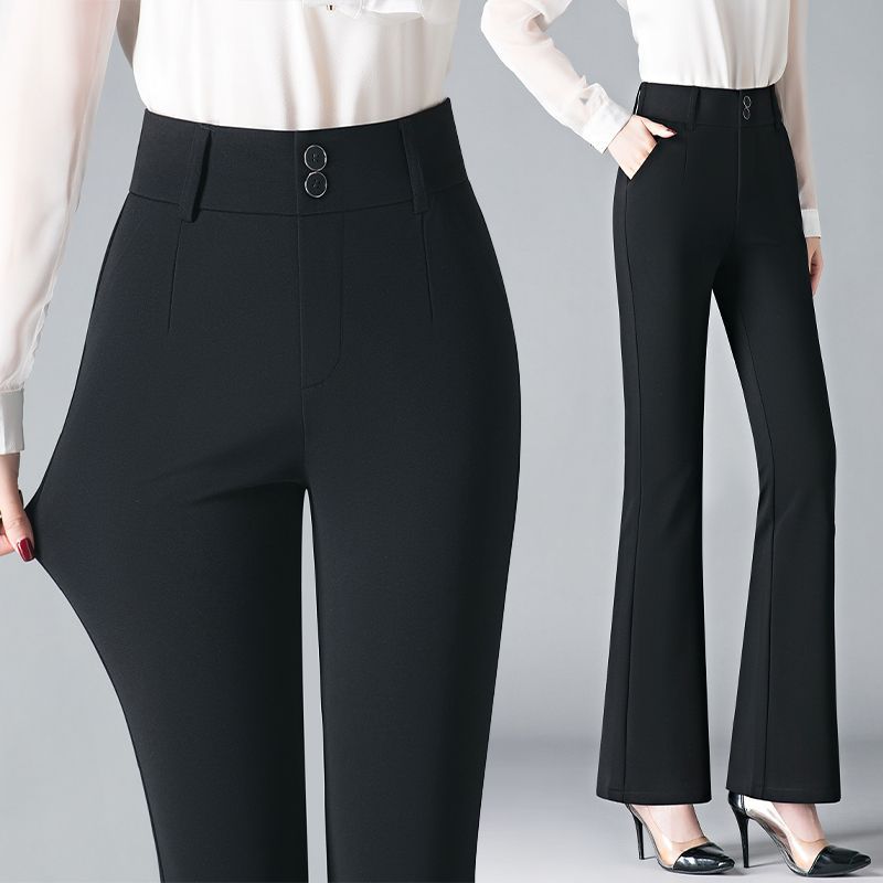 Women's Casual High-waisted Bootcut Pants