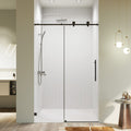 46-48" W * 76" H Frameless Single Sliding Shower Doors