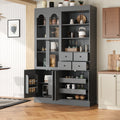 TOPMAX Freestanding Buffet with Hutch