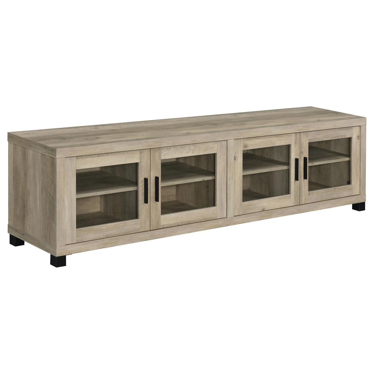 Heron Antique Pine 3-Piece TV Entertainment Center