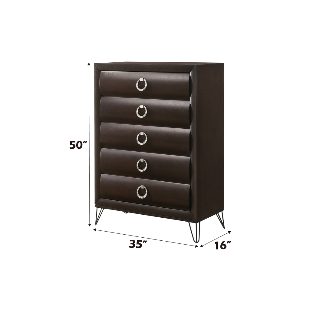 Tablita Dark Merlot Finish Chest