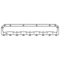 Cometic Gasket Cometic Porsche M28.01-04/M44.11-12/M44.40/M44.51-52 944 .018in AFM Camshaft Housing Gskt C4925