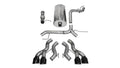 Corsa 12-13 Cadillac Escalade DUB 6.2L V8 Black Sport Cat-Back Exhaust 14886BLK