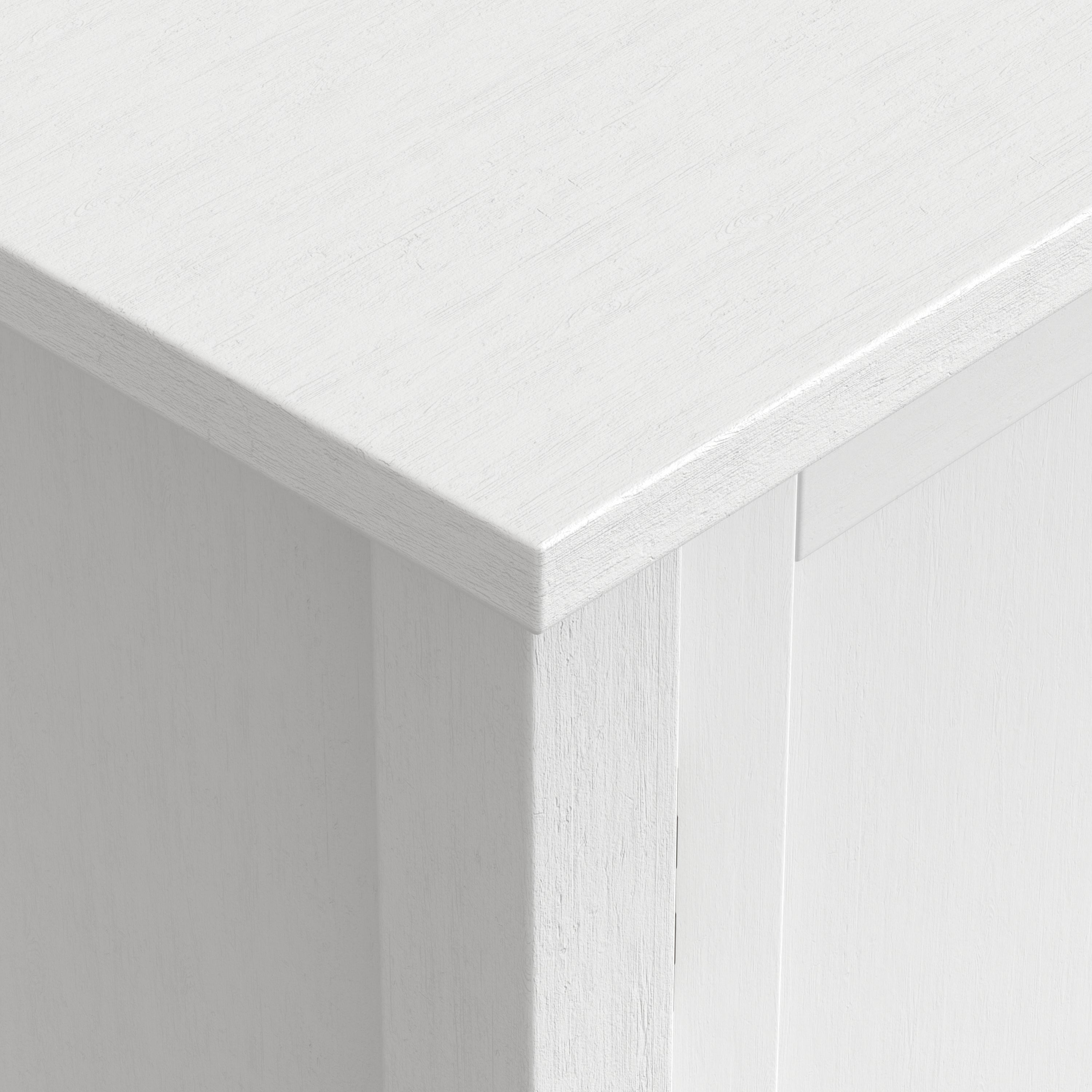 Redmond 32 Inch Wide Solid Wood Low Storage Cabinet