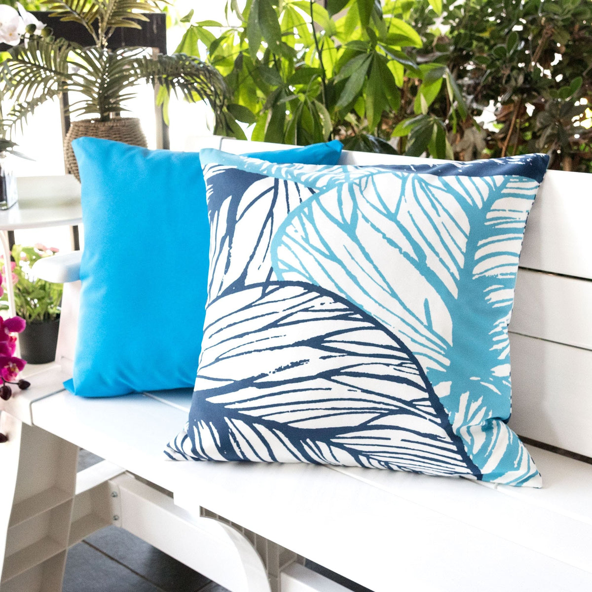 Leaf Vein - Outdoor & Indoor Pillowcase
