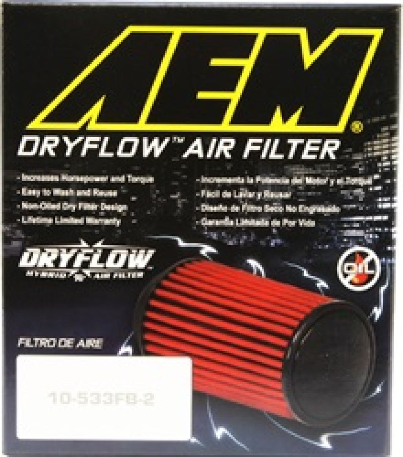 AEM Induction AEM 3 inch Short Neck 5 inch Element Filter Replacement 21-203DK