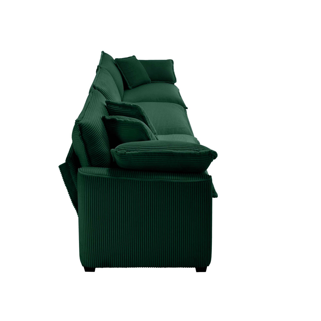 Mid-Century Modern Sectional Set of Two