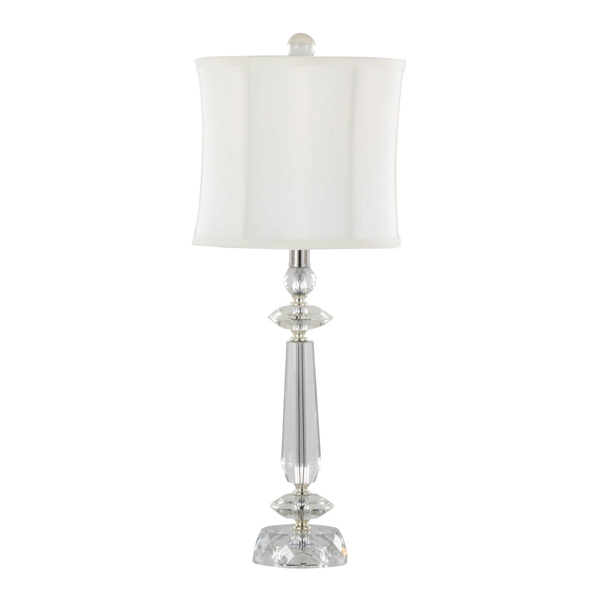 Karat 25.5" Contemporary Crystal Table Lamp