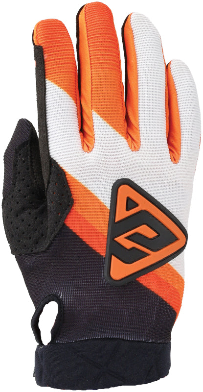 Answer 24 Peak Flo Gloves Black/Hyper Orange/White - Large 442803