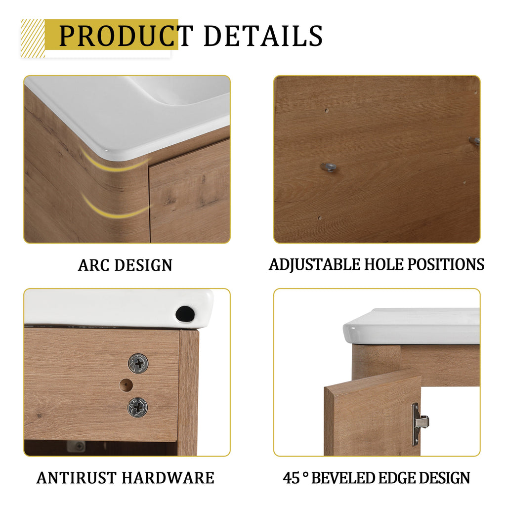 60'' Freestanding Bathroom Vanity With Storage