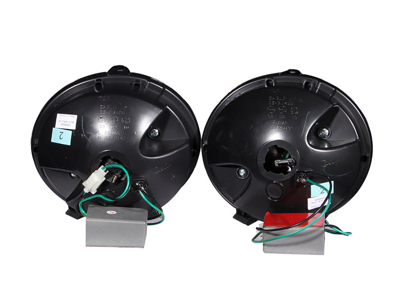 Anzo 2005-2010 Chevrolet Corvette LED Taillights Black 4pc