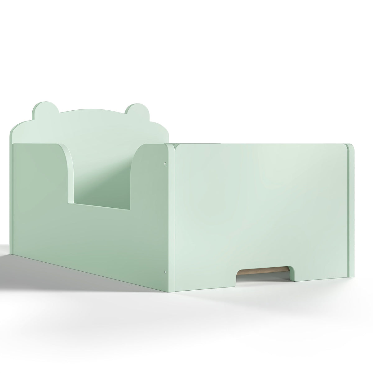 Toddler Floor Bed Frame, Bear Shape for Boys and Girls