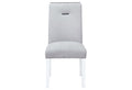 Ariya Grey/White Dining Chair Kit of 2