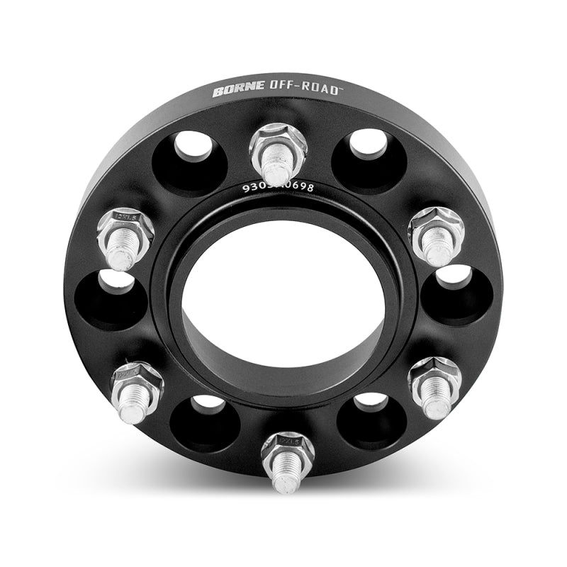 Borne Off-Road Wheel Spacers - 6x135 - 87.1 - 25 - M14 - Black BNWS-007-250BK
