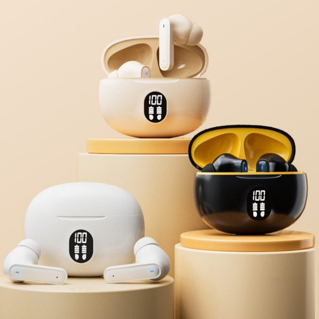 New Smart Wireless Noise-canceling In-ear Headphones With High Sound Quality