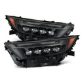 AlphaRex 19-23 Toyota RAV4 (High Trim) NOVA LED Projector Headlights Alpha-Black 880869 *Discontinued