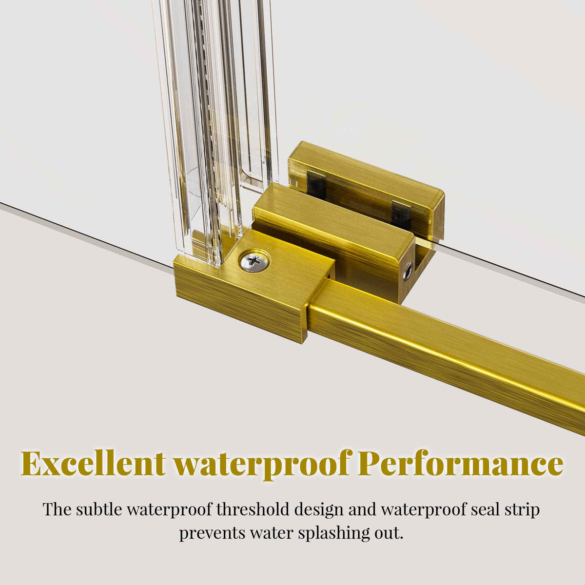 Frameless Single Sliding Shower Doors